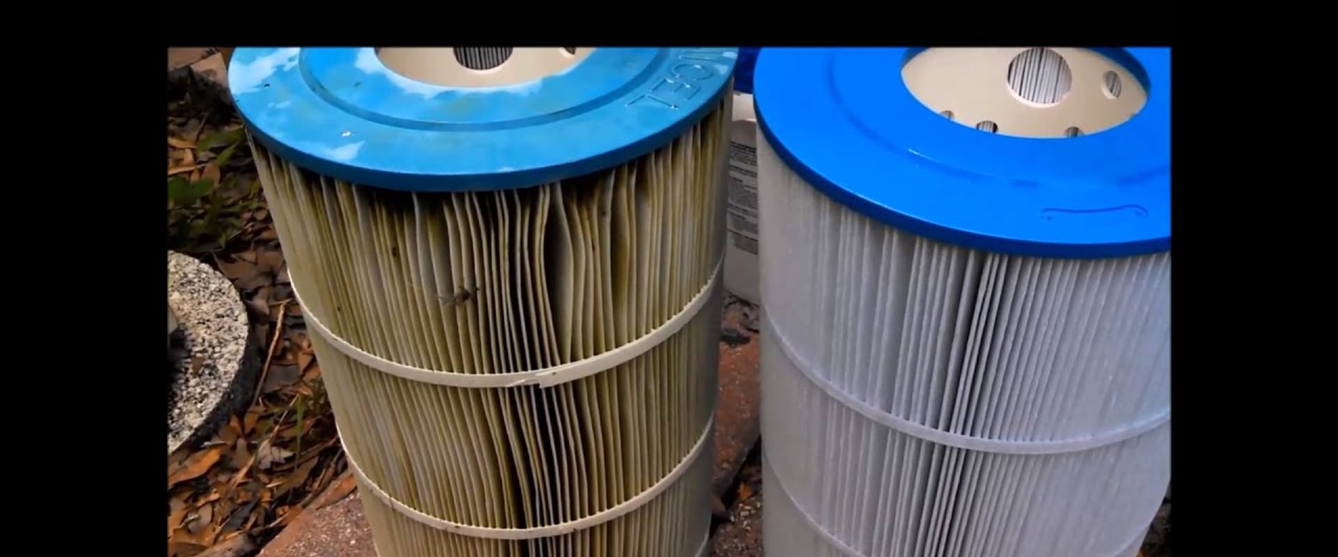 Installing a New Filter Cartridge Before Opening a Swimming Pool