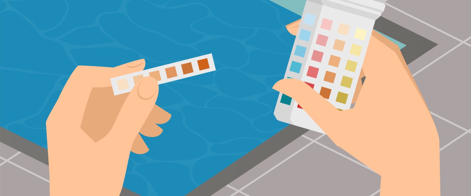 Balancing pH, Chlorine, Alkalinity, and Calcium Hardness Levels before Opening a Swimming Pool