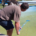 Using a Stain Remover to Remove Stains from the Pool