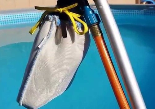 Vacuuming Debris from the Bottom of a Pool